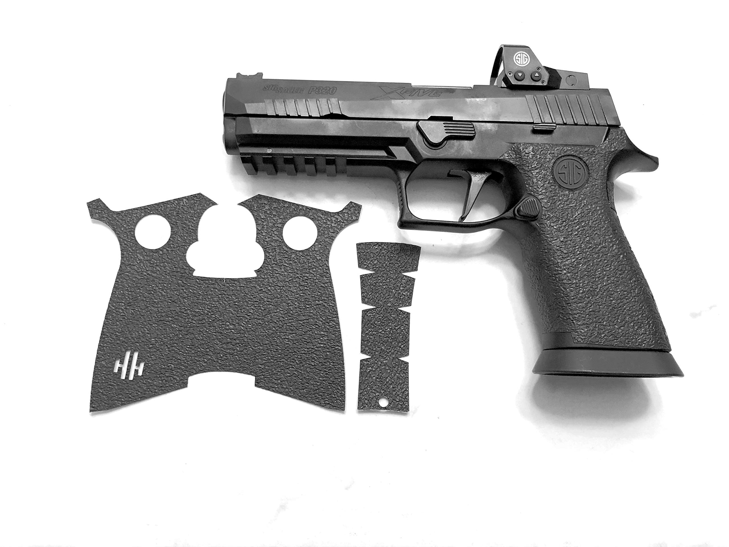 Handleitgrips Sandpaper Gun Grip Tape Wrap for Sig Sauer P320 X5 Full Size, XCarry, and Legion