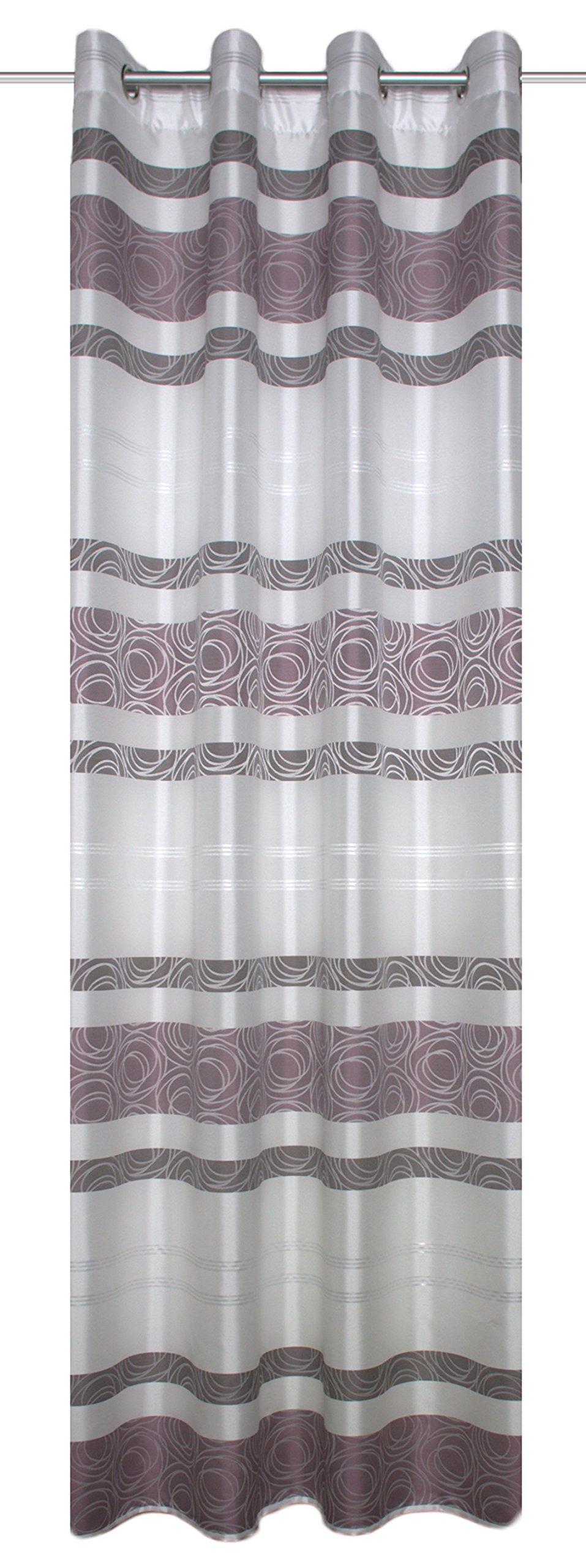 Home Fashion Tenda A Occhielli Per Cameretta Con Uccellini - Multicolore, 245x140 Cm, In Voile Di Poliestere - 4