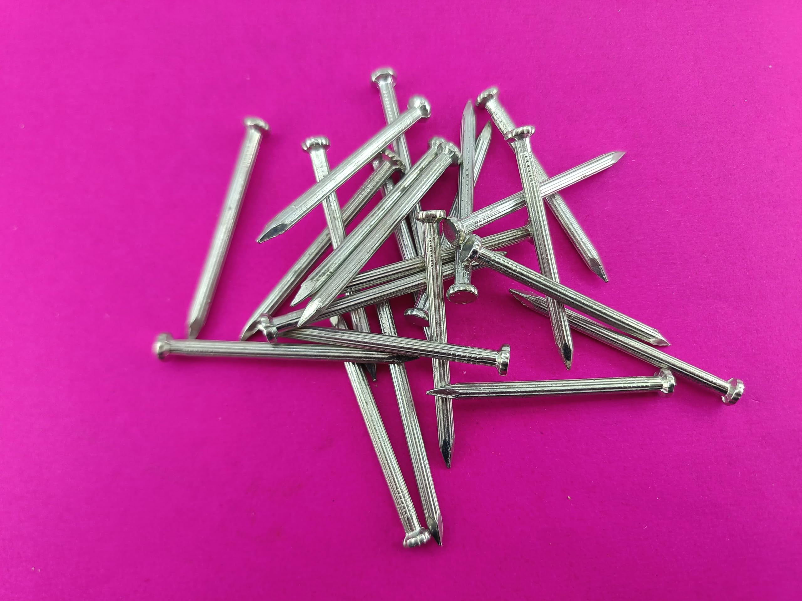 advancedestore Heavy Duty Anti-Corrosion Steel Nails for Wall, Concrete, Wood, DIY, Rust Free (2.5 inch) Pack of 25 Pieces-image-32