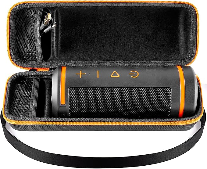 Hard Case Compatible with Bushnell Wingman GPS Bluetooth Speaker, Carrying Holder Fits for Golf