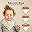 KeaBabies 8-Pack Organic Baby Bandana Bibs for Girls - Super Absorbent Triangle Baby Bibs for Drooling and Teething Infant, 100% Cotton Extra Soft for Newborn, Infant 0-36 Months (Fall Spores)
