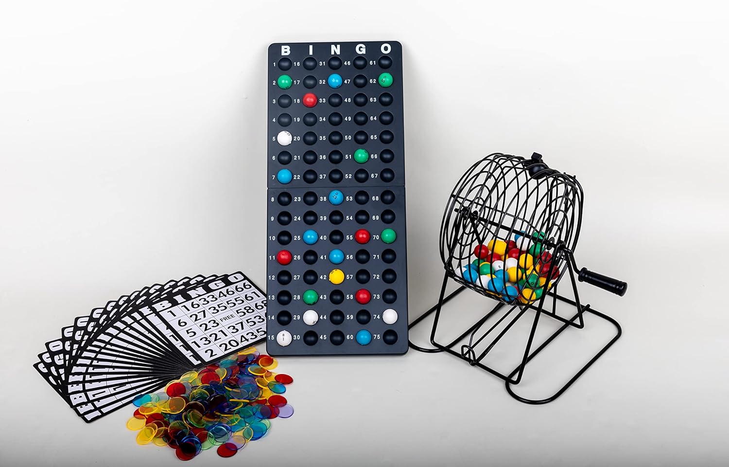 Buy jiujiu&liuliu Ball Cages；Bingo Cards;Chipmarkers for Bingo;Game