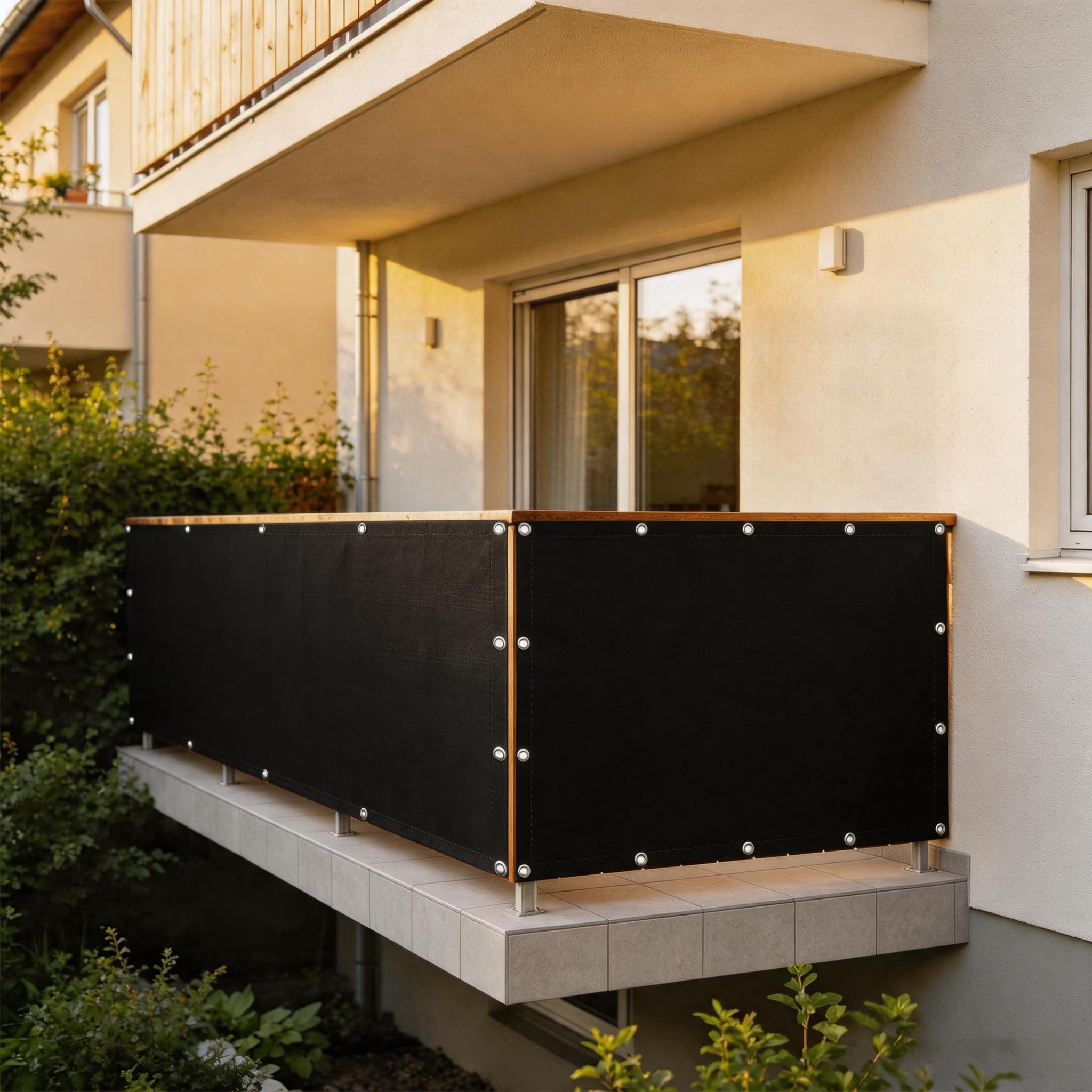 Bâche de balcon brise-vue pour protéger votre coin détente du soleil