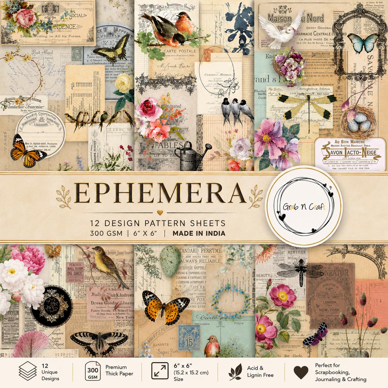 Scrapbook Paper Pack - 21 Sheets, 6x6 Inch -11 Scrapbook Paper Pack - 21 Sheets, 6x6 Inch -11