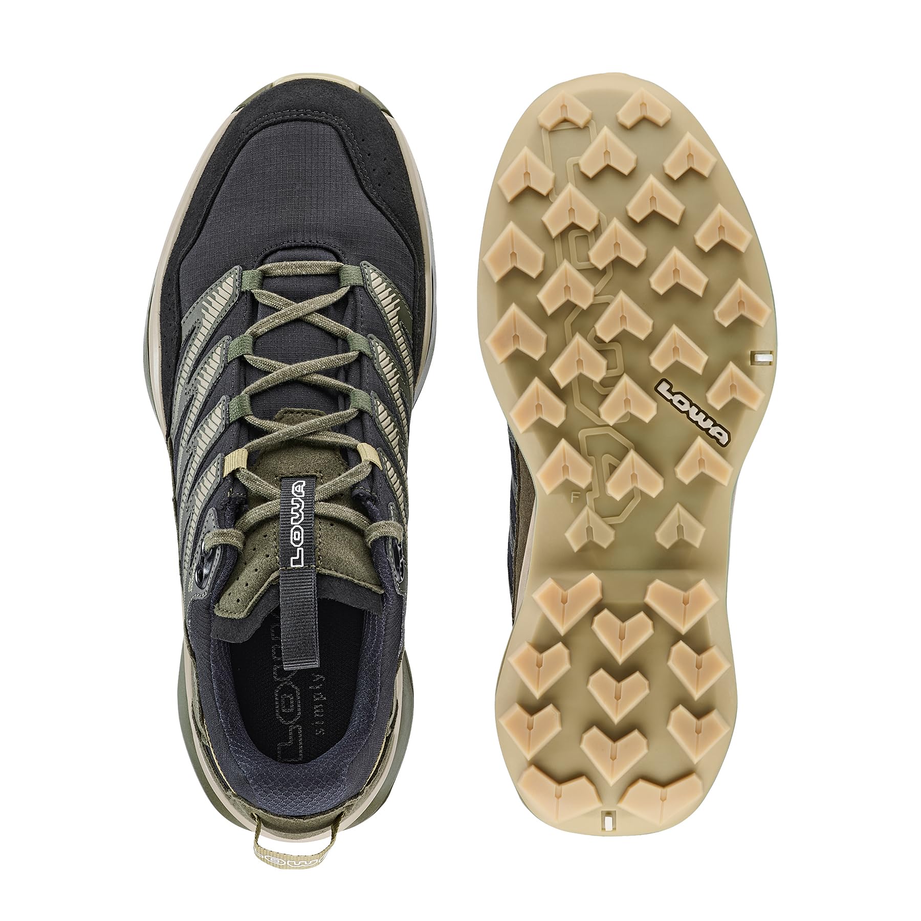 LOWA Maddox PRO GTX LO - Zapatillas de senderismo ligeras para hombre, corte bajo, color negro