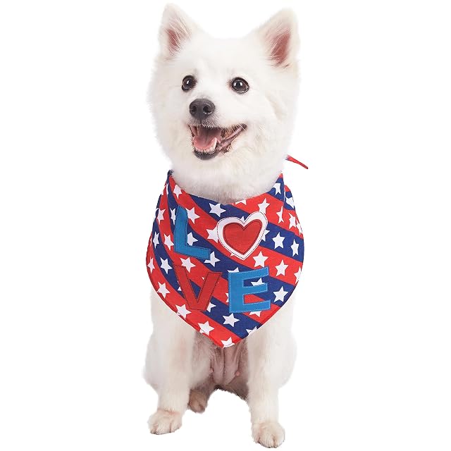 Blueberry Pet National Pride Made to Perfection - Pañuelo para perro (80 x 30 cm)