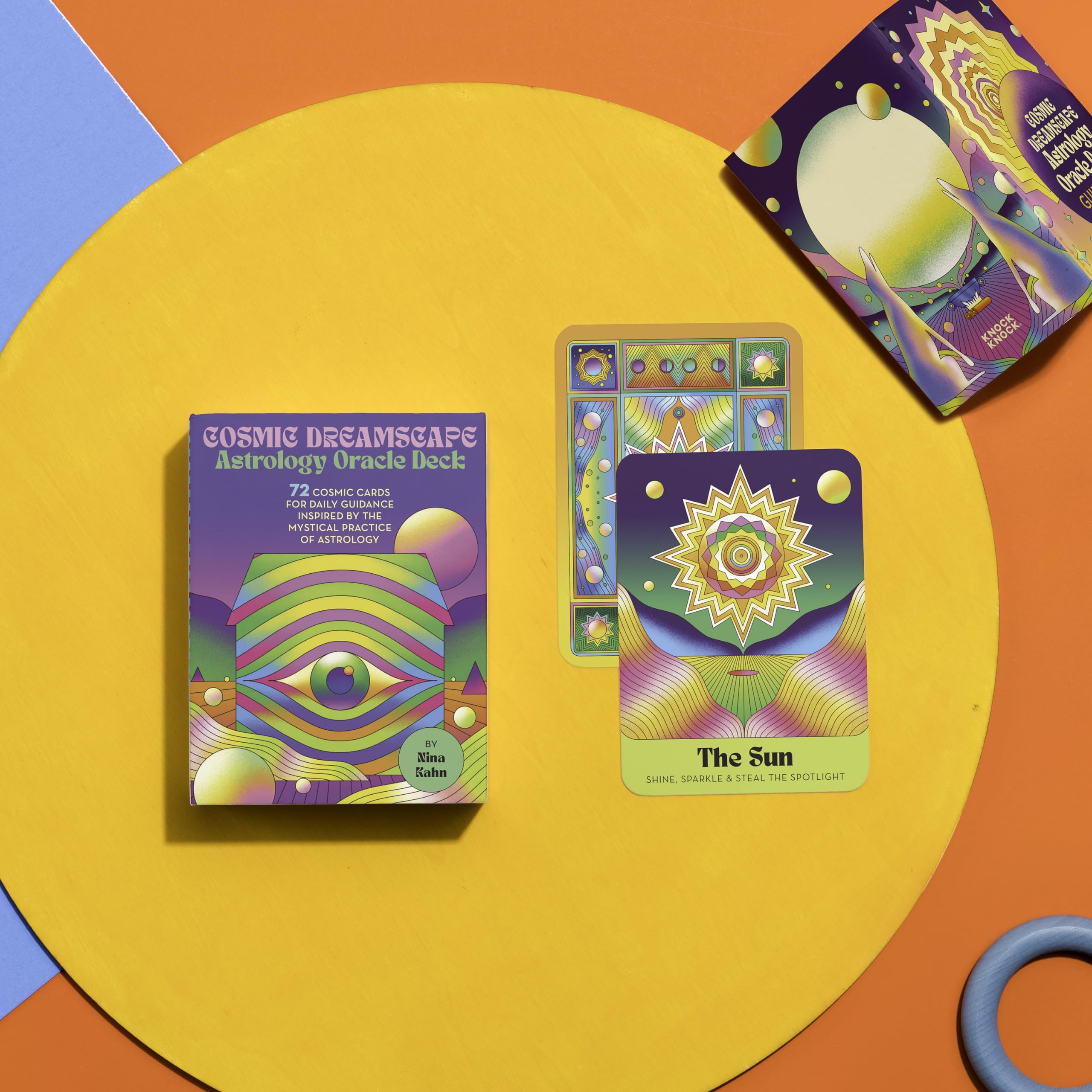 Knock Knock Cosmic Dreamscape Astrology Oracle Deck: 72 Cosmic Cards for Daily Guidance Inspired by the Mystical Practice of Astrology