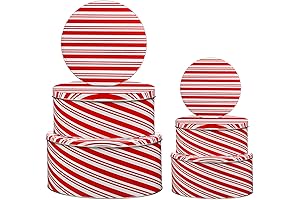 Christmas Gift Candy Containers with Lids