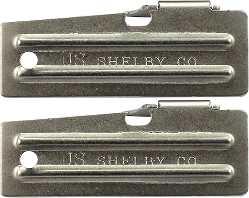 Paquete de 2 abrelatas de supervivencia, militar, modelo P-51