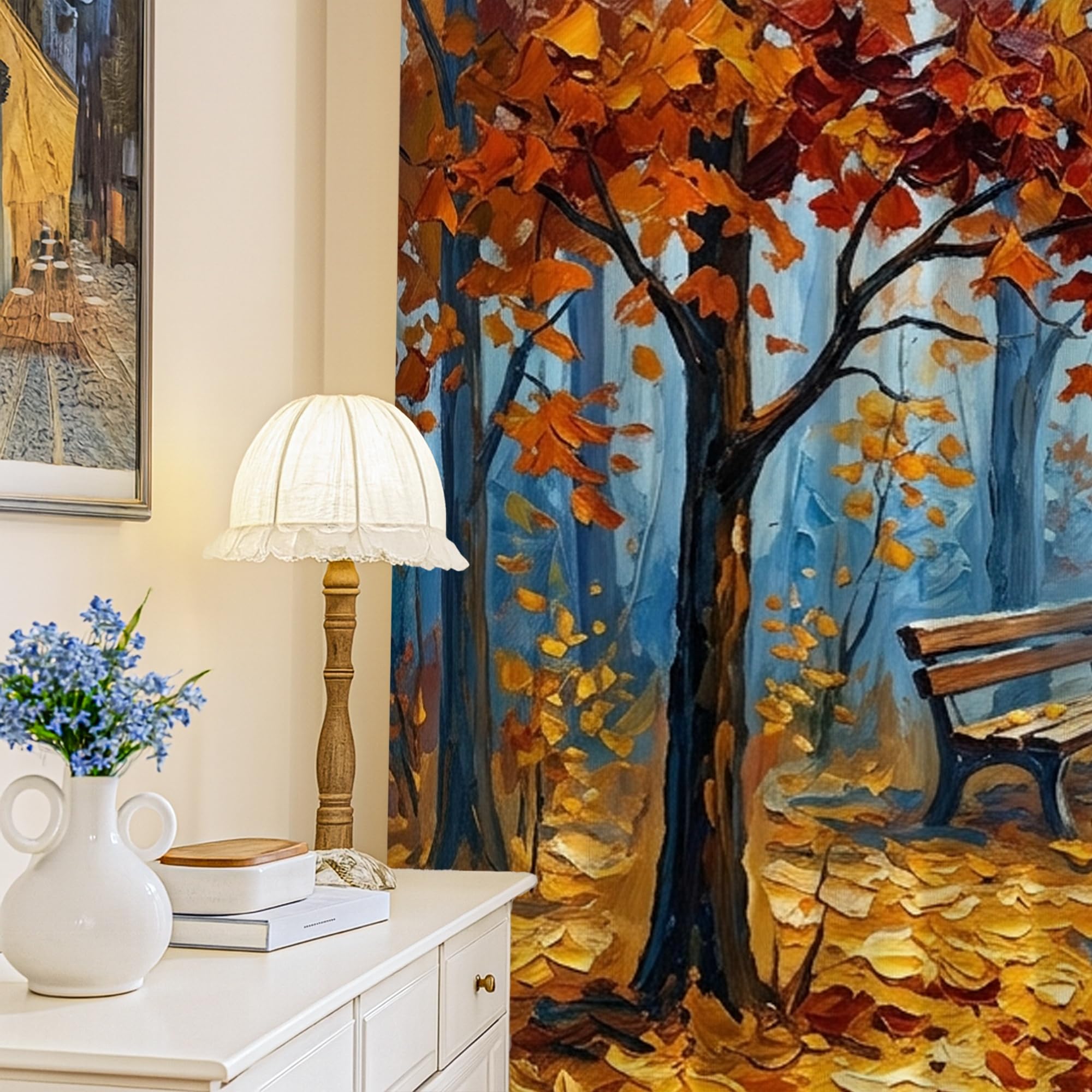 Rideaux occultants lavables en machine pour bloquer la lumière de la chambre
