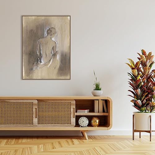 Miniatura 6 de Amanti Art Lienzo enmarcado para pared, 42 x 32 pulgadas, figura contemporánea adornada II de Ethan Harper, lienzo enmarcado para pared, obras de