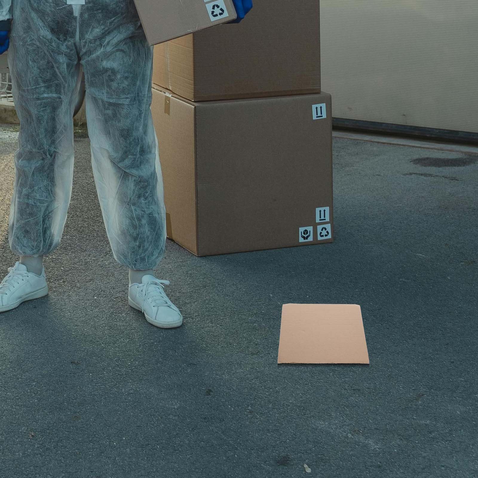Uonlytech 50 Pièces Séparateurs de Boîte en Papier Cartonné pour Emballage, Feuilles de Carton Ondulé Épaisses, Installation Facile, Utilisation Polyvalente pour Colis et Protection