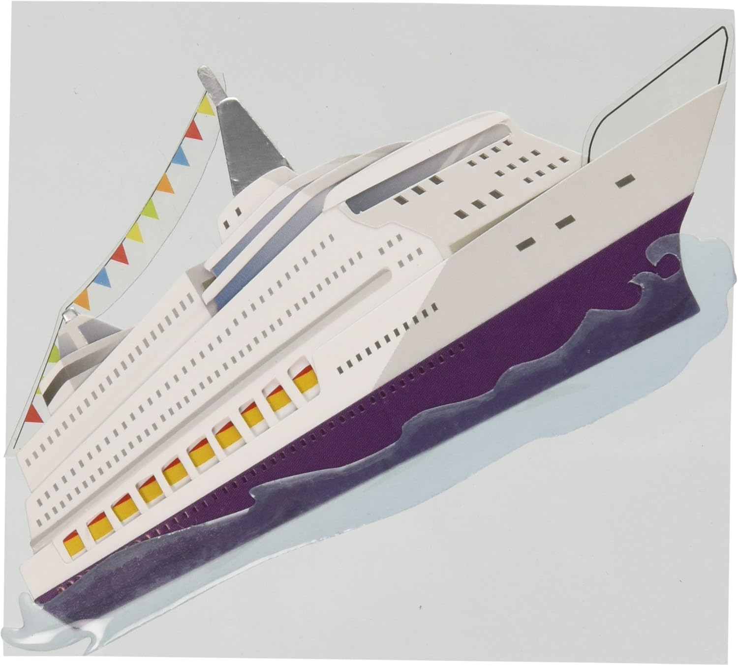 JOLEES 0015586732214 (Jolly Boutique) 3D STCKR Cruise Ship JBY JJJA110C, Other