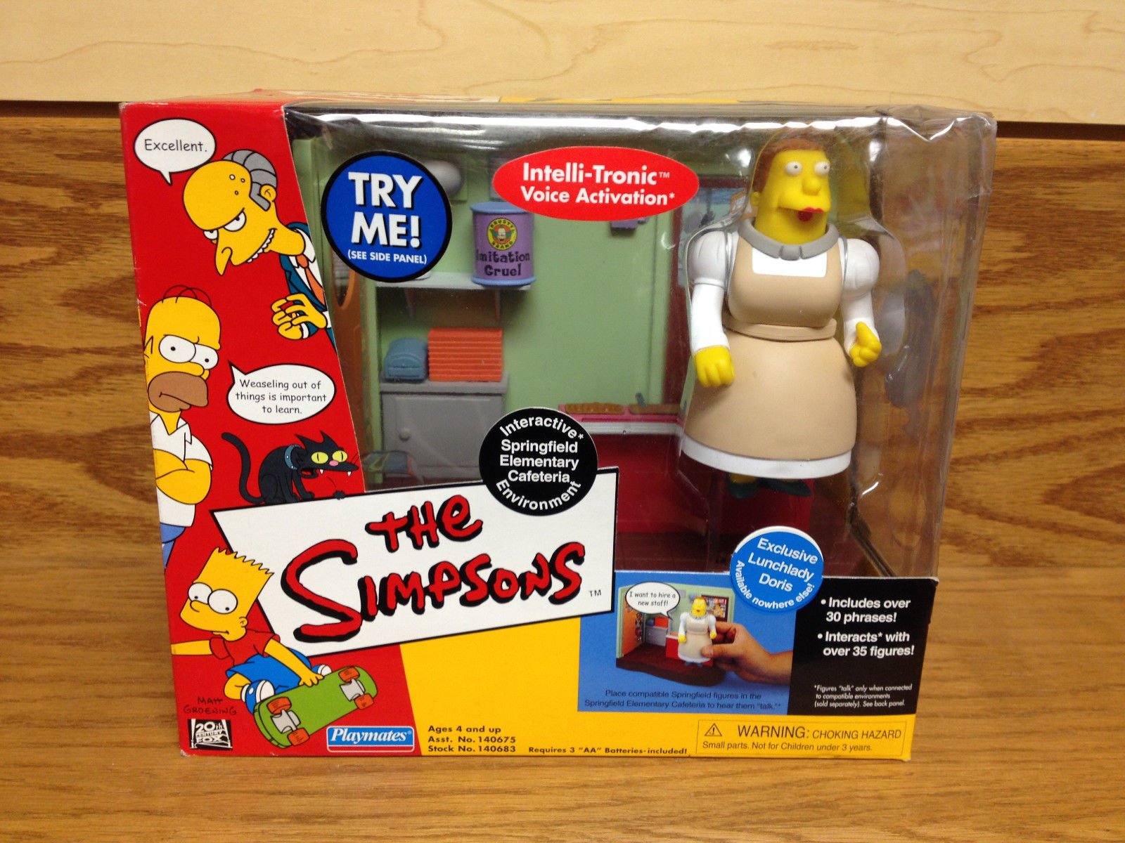 The Simpsons Series 7 Playset Springfield Elementary