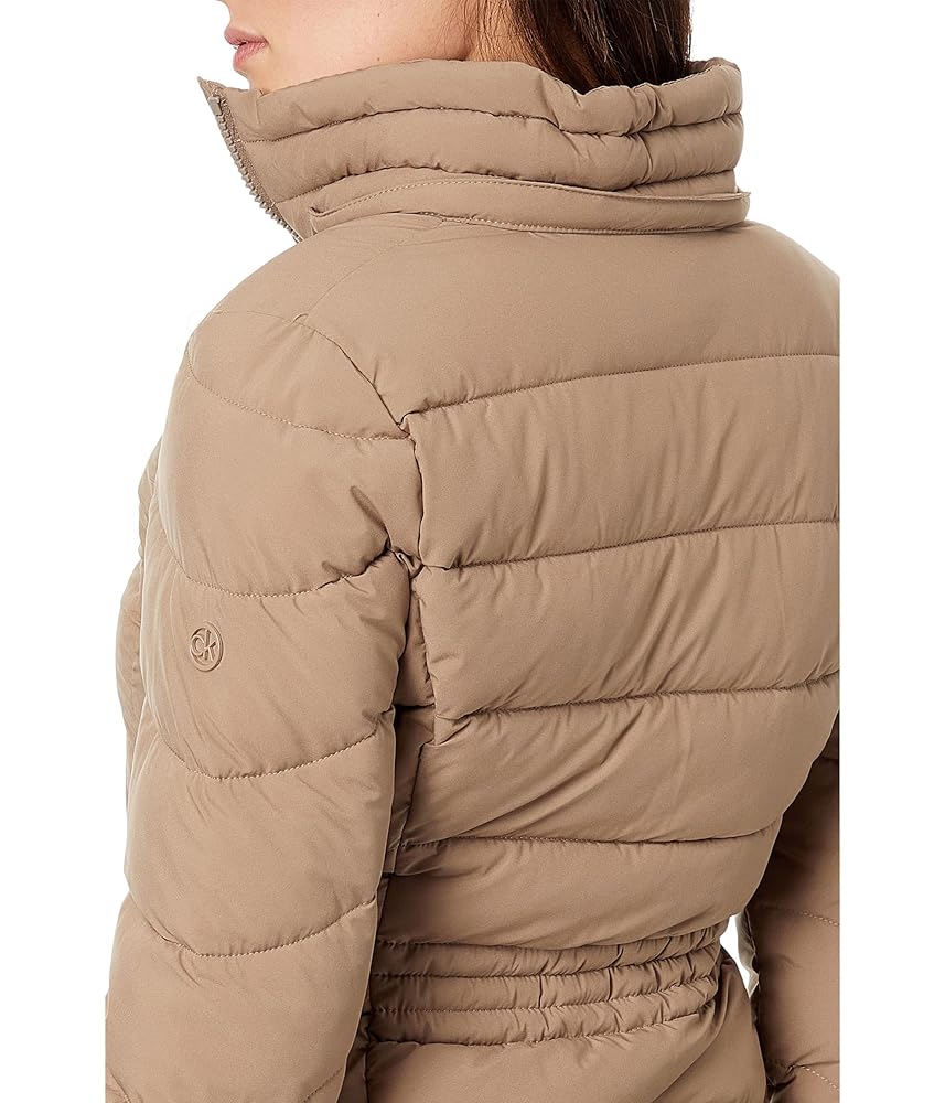 ジャケット・アウター fur ribbon quilting short down coat fur ribbon quilting short down coat