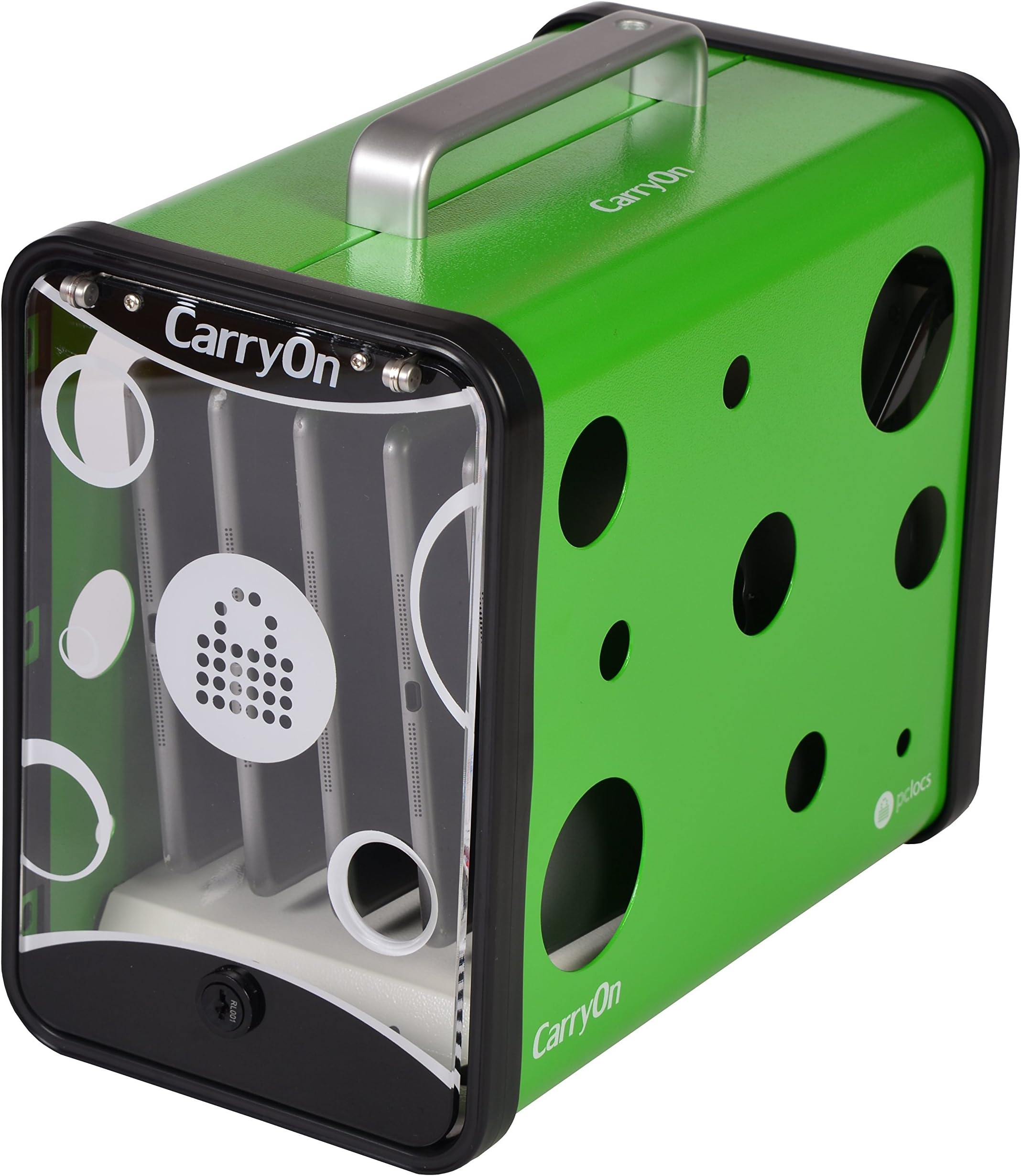 LocknCharge CarryOn Mobile Charging Station, Green - 10063