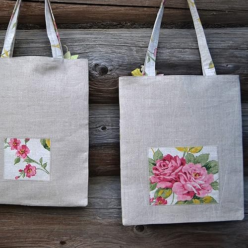 Miniatura 6 de JAPCHET The Yard - Tela de costura de lino natural de 59 x 157 pulgadas, 4 yardas, tela de lino puro bordado por yarda para costura, manualidades,