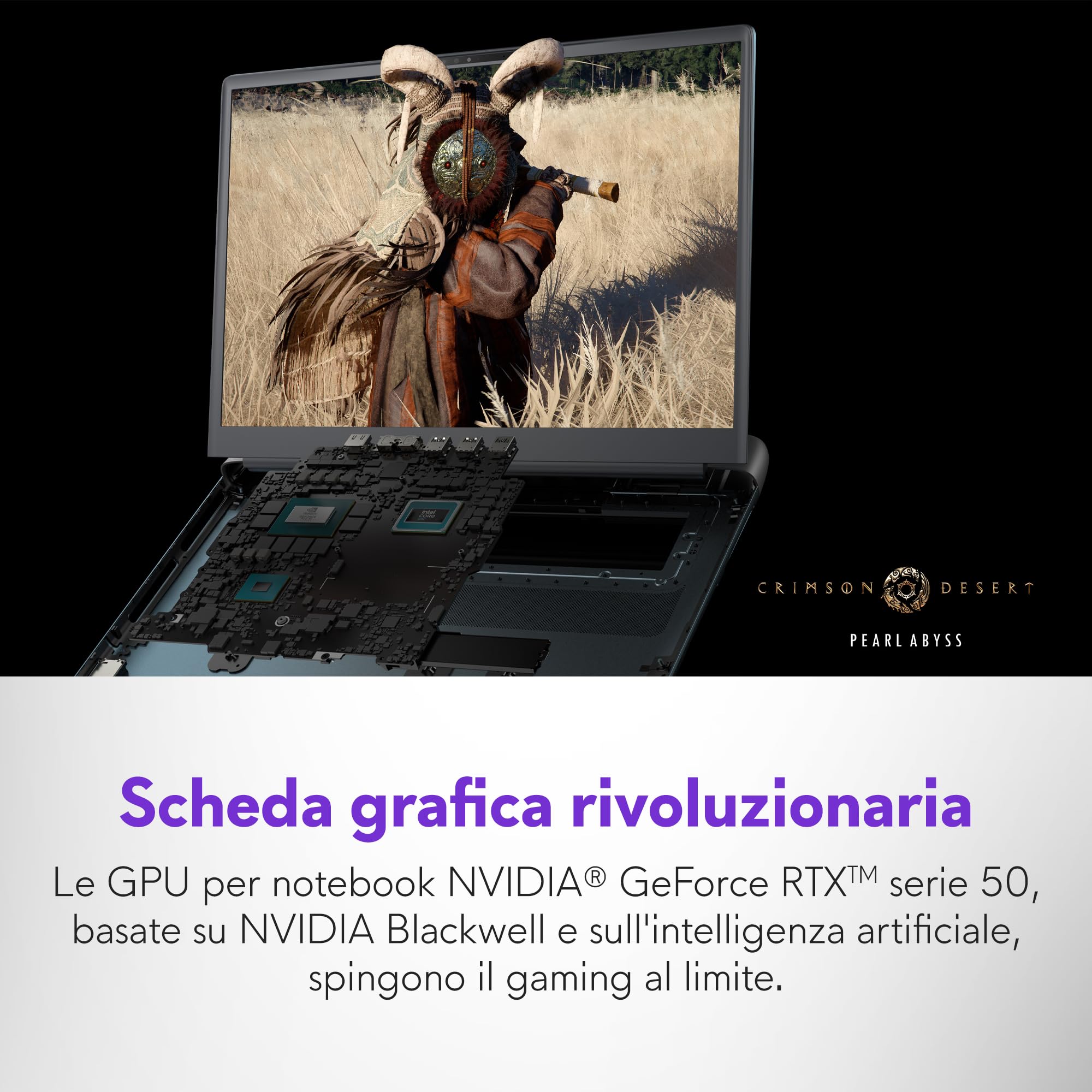 Alienware 18 Area-51 Laptop Gaming 18" WQXGA 300Hz G-Sync, Intel Core Ultra 9 275HX Series 2, Nvidia GeForce RTX 5080, 32GB DDR5 RAM, 2TB SSD, Windows 11 Home, Cryo-tech, AlienFX RGB QWERTY