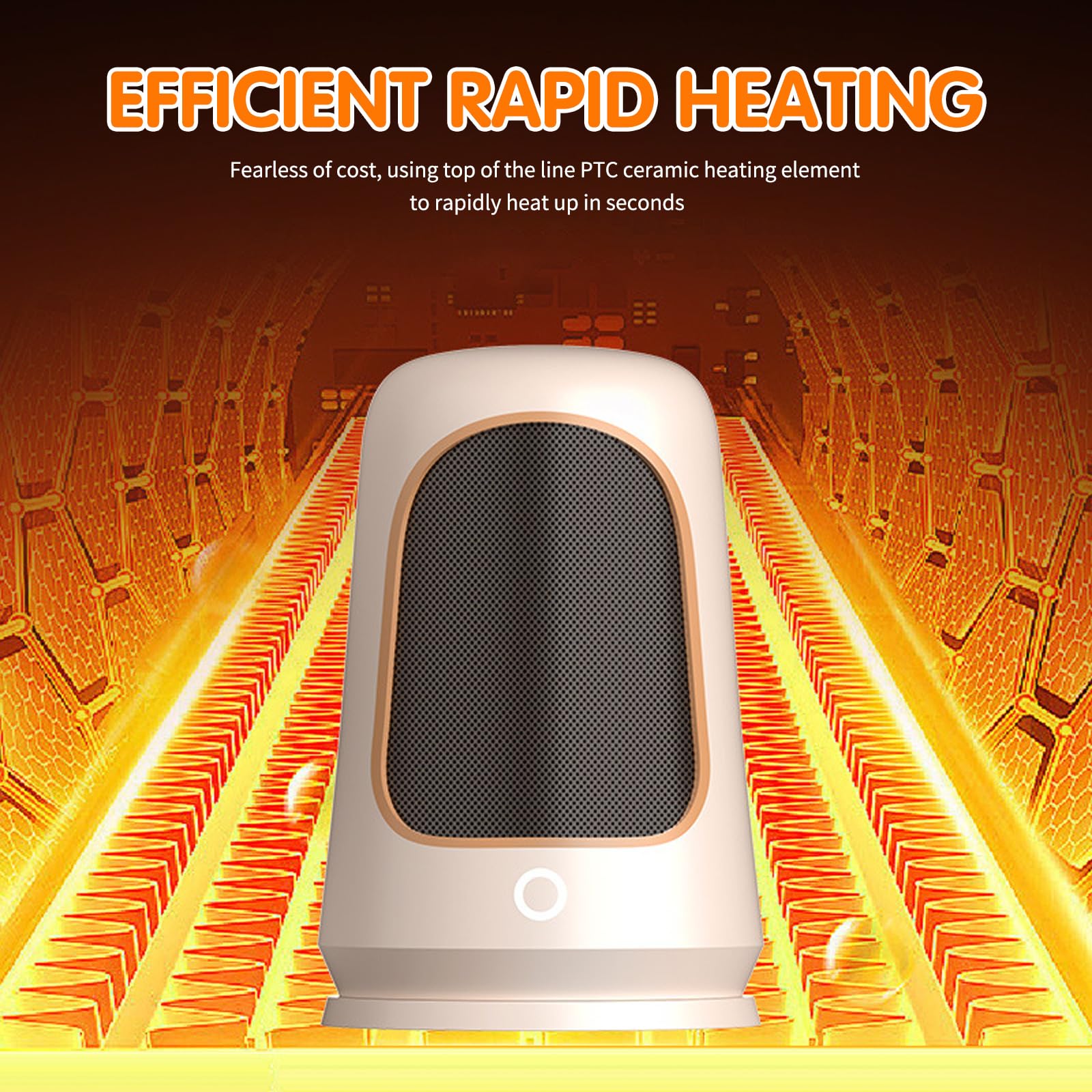 Stufa Modern Design In Ceramica Riscaldamento Elettrico Oscillante Con Termostato 2000 Watt 86331545