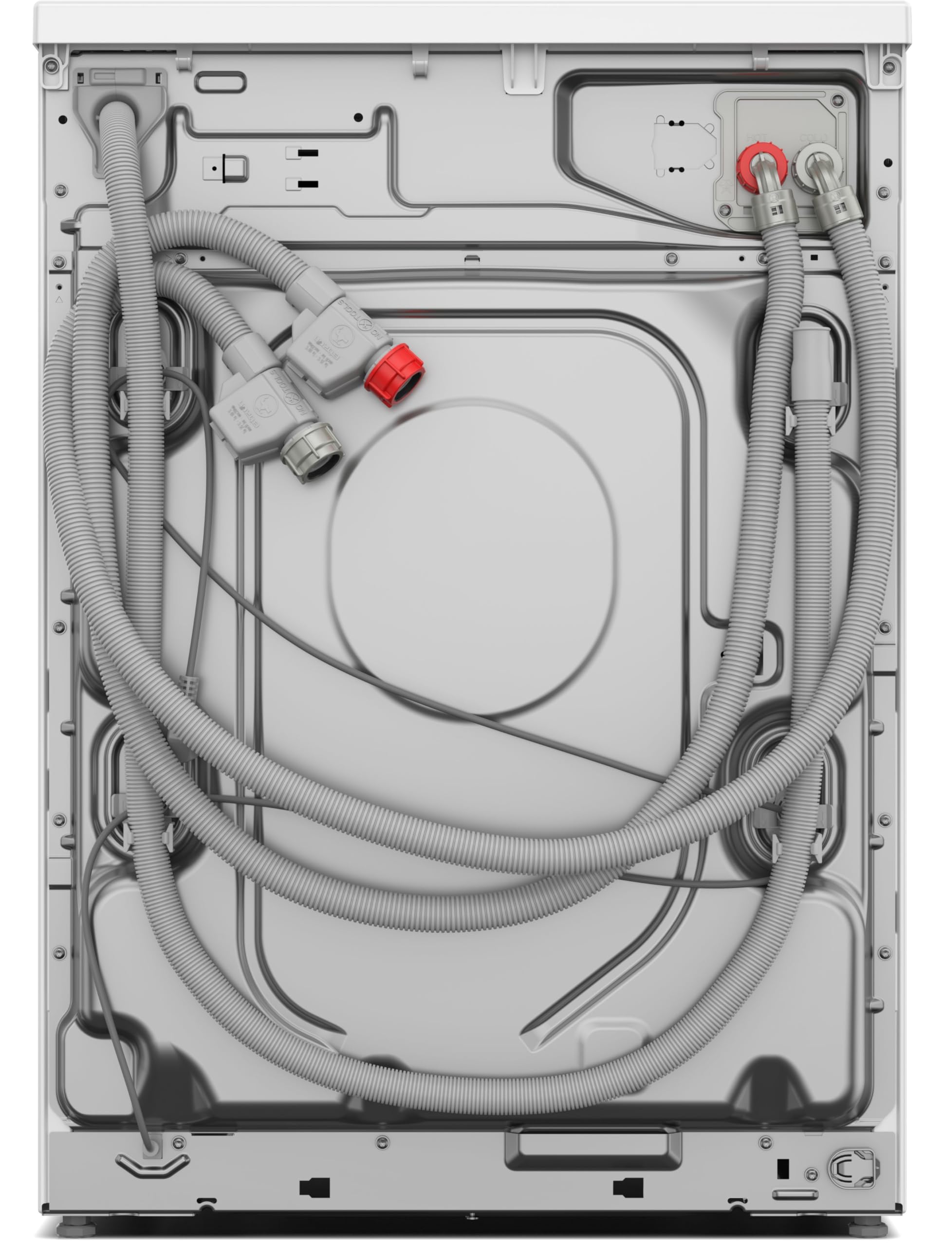 Bosch Serie 6 Unterbau-Waschmaschine 9 kg 1400 UpM AquaStop WUU28T49 | Speed Perfect, Kurzwaschprogramm in 15 Minuten, vibrationsarme Gehäusewände, Nachlegefunktion für vergessene Kleidungsstücke
