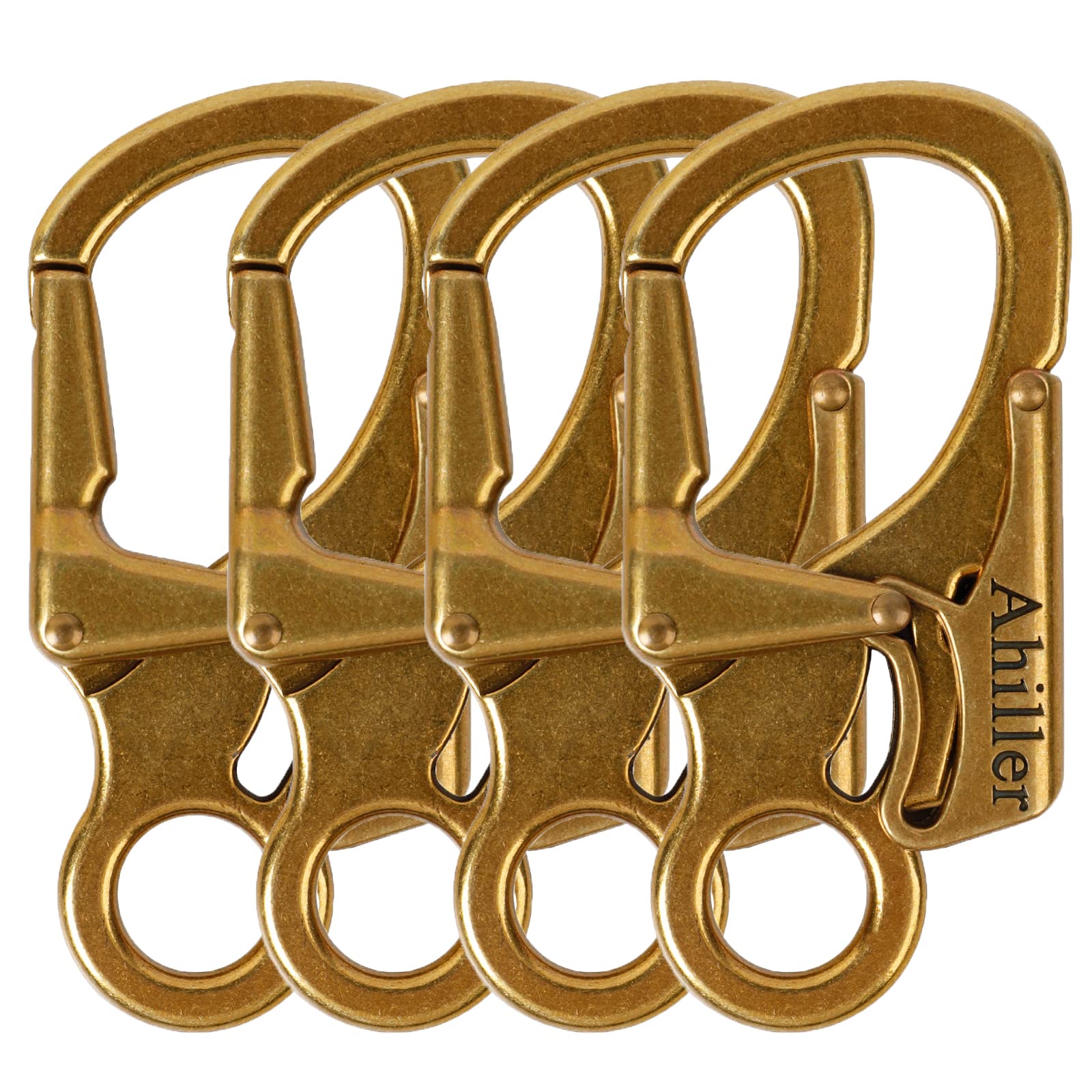 Ahiller Dual Lock Carabiner Clip, Zinc Alloy Keychain for Outdoor — Amazon image 26