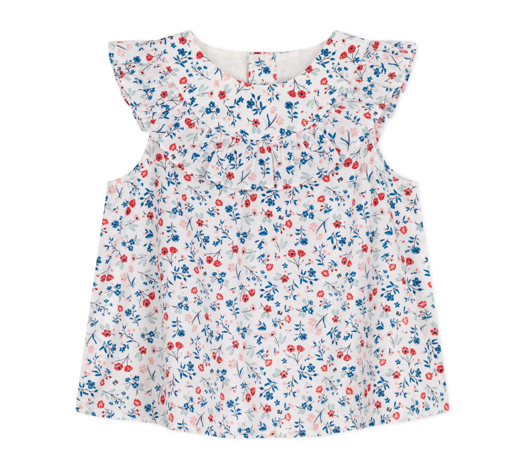 Petit Bateau Blouse sans Manches Bébé Fille