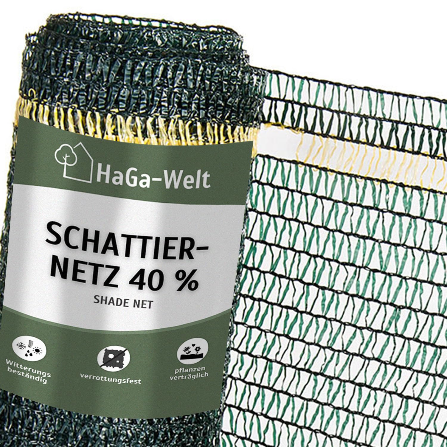 HaGa Schattiernetz 3m Breite - Produktbeschreibung