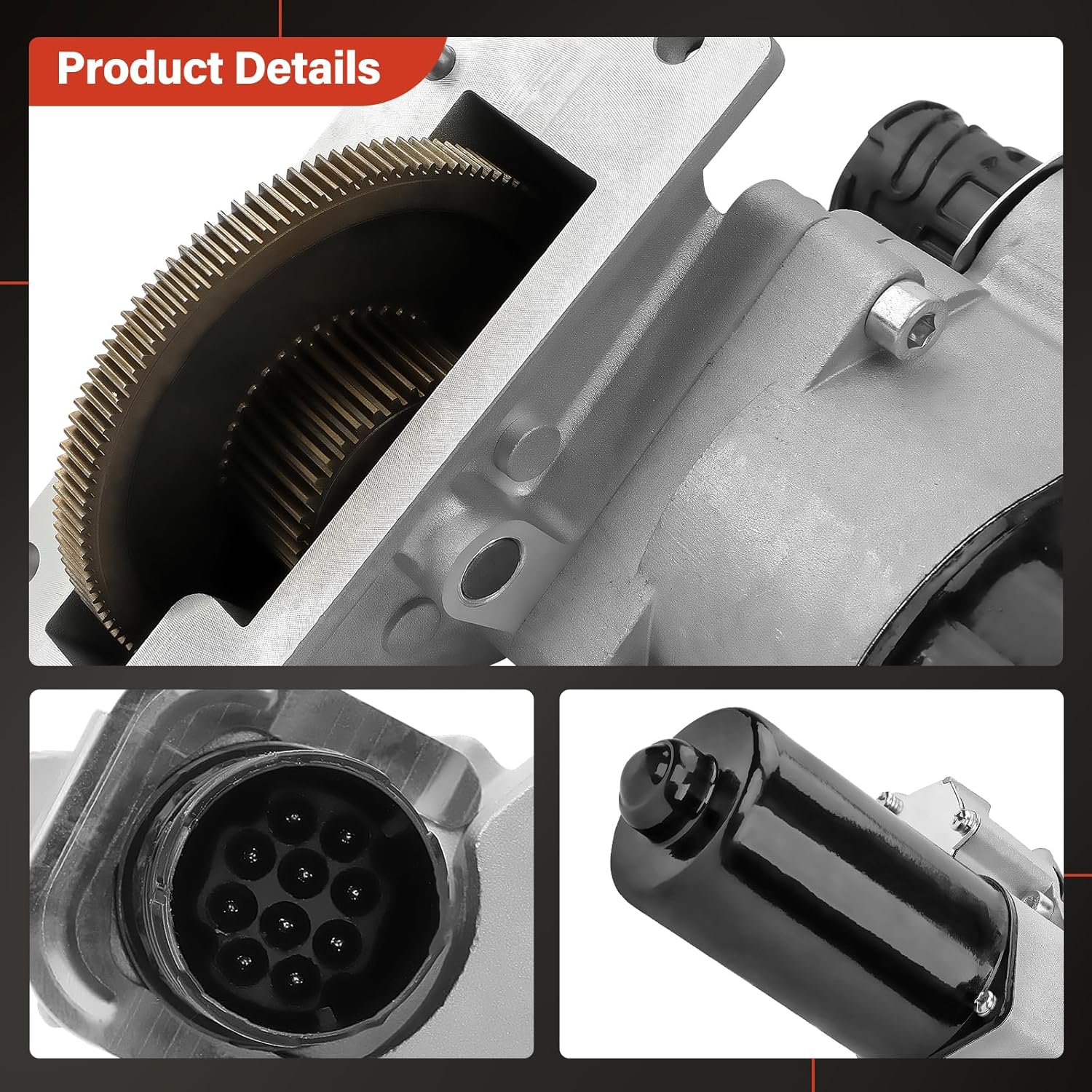 Rear Differential Locking Motor Actuator Fit for Land Rover LR4/LR3 2005-2016 | Fit for Land Rover Range Rover 2005-2013 | Fit for Land Rover Range Rover Sport 2006-2013, OE LR032711