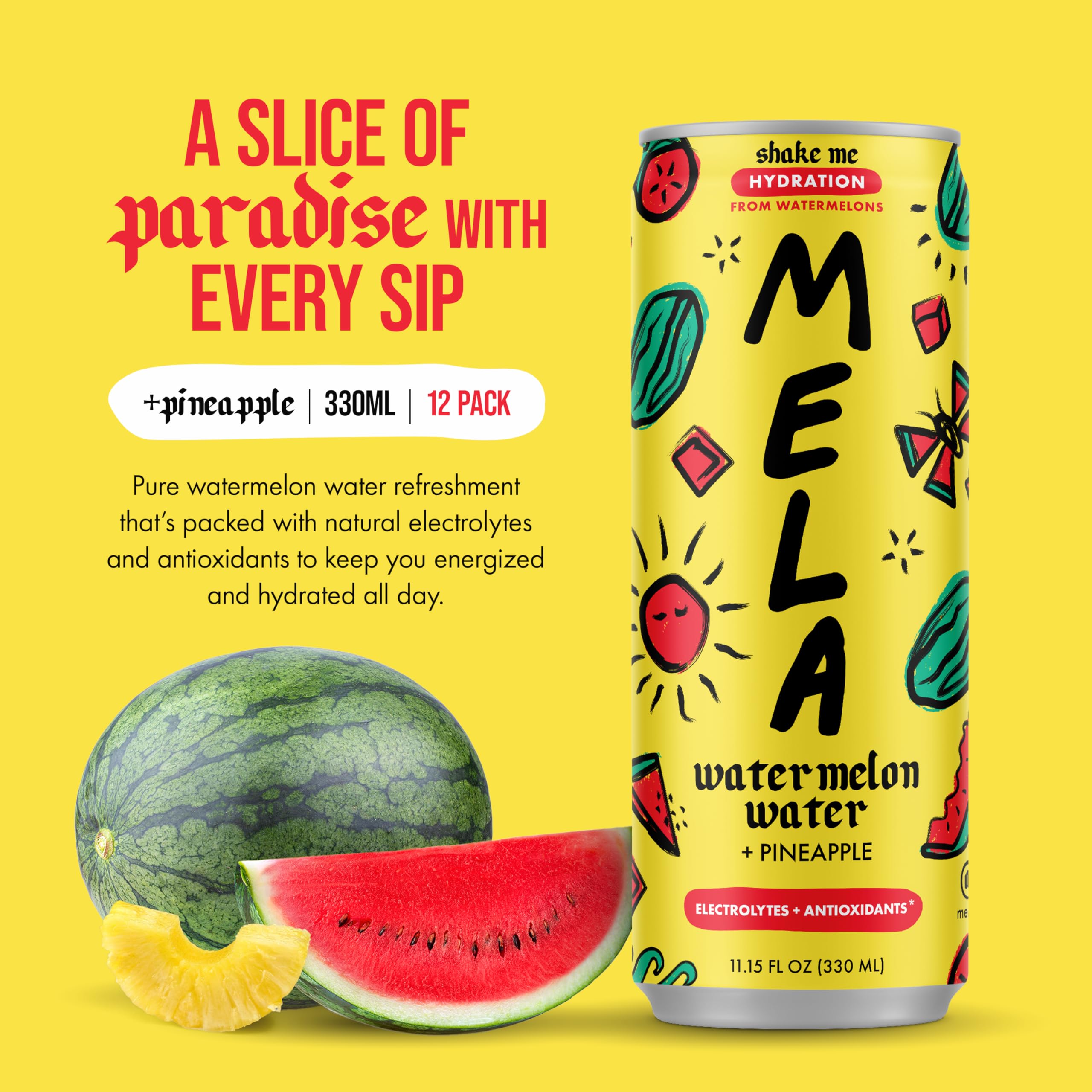 Amazon.com : Mela Watermelon Water - Watermelon Juice, 100 Percent