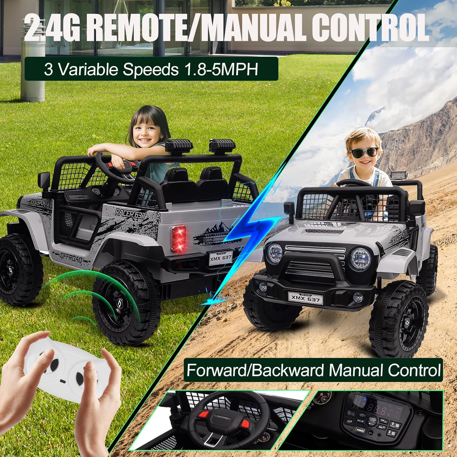 Remote and Manual Control Options
