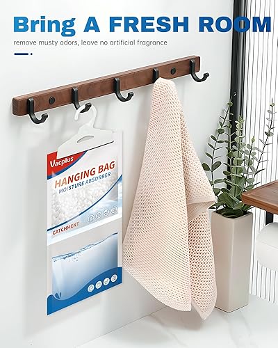 Miniatura 7 de Vacplus Paquetes absorbentes de humedad, sin fragancia, paquete de 20 paquetes de humedad, paquetes desecantes, bolsas deshumidificadoras de armario