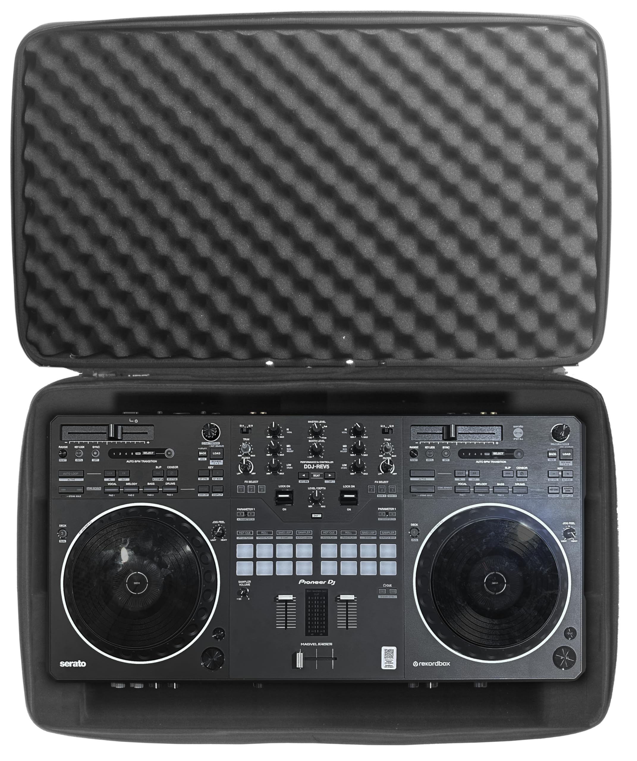 UDG Creator Pioneer DDJ-REV5 Custodia rigida Nero
