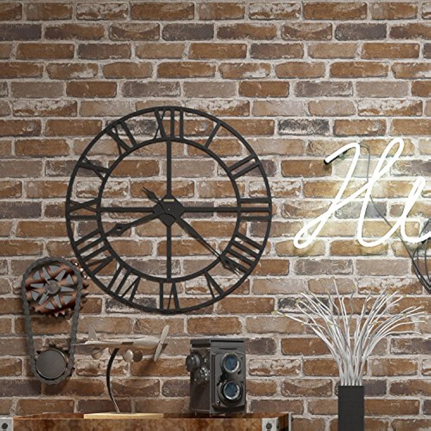 Light Brown Brick Wallpaper