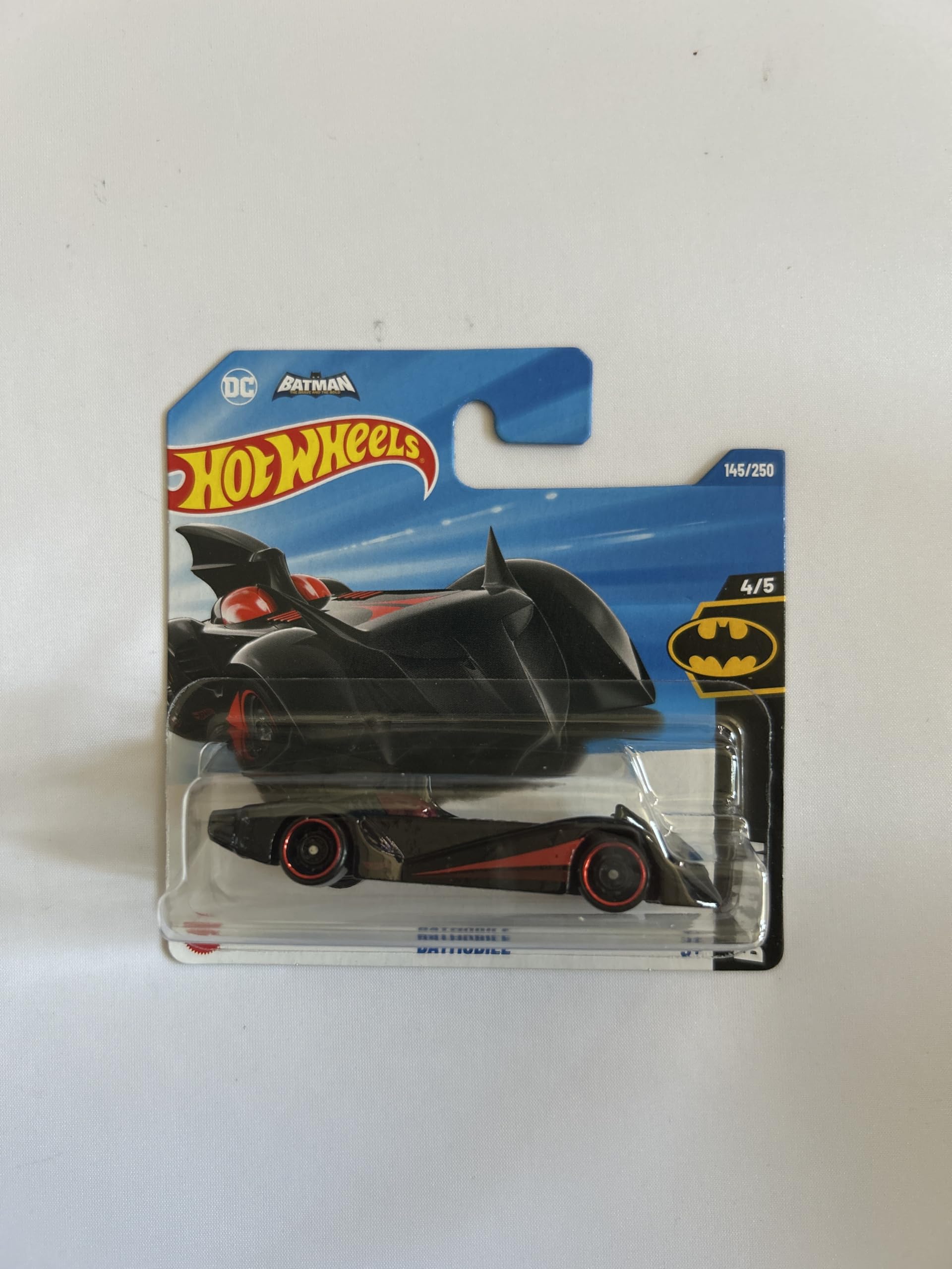 Hot Wheels 1:64 Scale Play or Display Vehicle Car Collection Kids Gift 2025 Model Choose 1 Car (HYY81, 145/250 Batmobile) — image 1