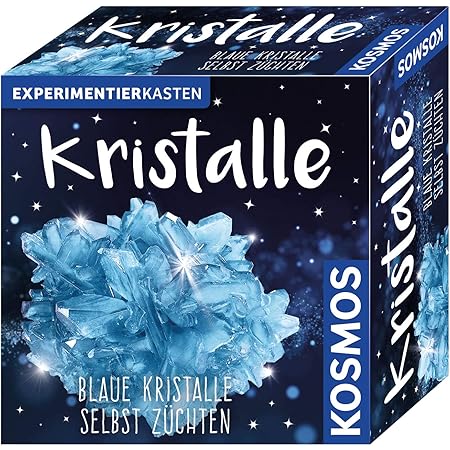 KOSMOS 656034 - Blaue Kristalle selbst züchten Experimentierset