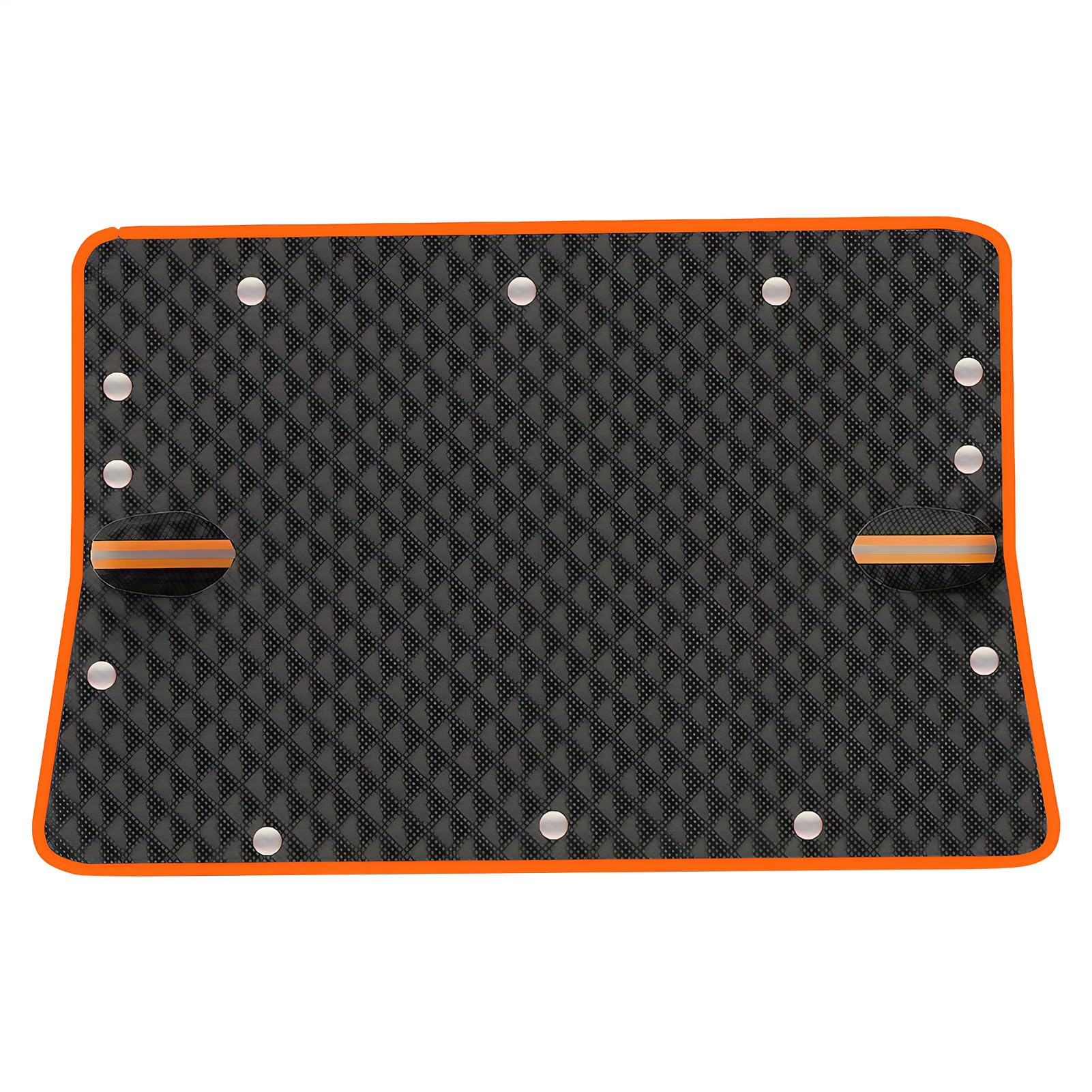 Cubierta de parabrisas para nieve ajustable protector solar de exterior para coche 8