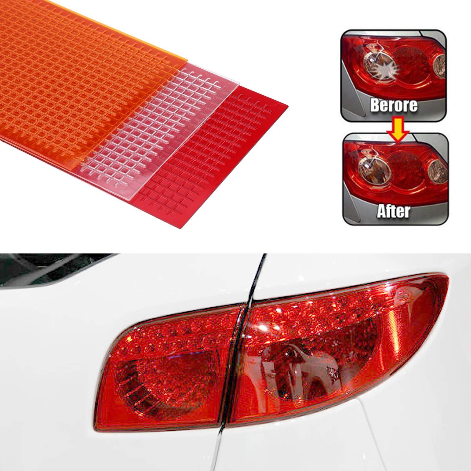 Auto Lens Repair Kit Multi-Pack Car Lights Crack Repair Film Headlight - View #5