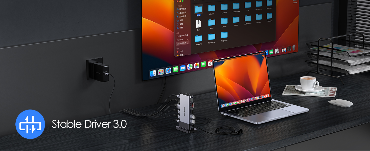 Amazon.co.jp: LENTION 11in1 縦置き USB C ドッキングステーション CB