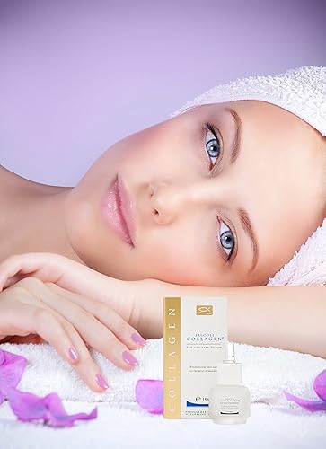 Miniatura 8 de Colágeno sérum para ojos y labios sérum antiarrugas con colágeno marino antiedad hipoalergénico sérum para ojos y labios para ayudar a reducir