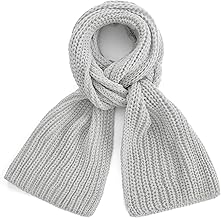 Women's and Men's Winter Warm Knitted Scarf Long Knit Winter Scarf Unisex 170 x 27 cm