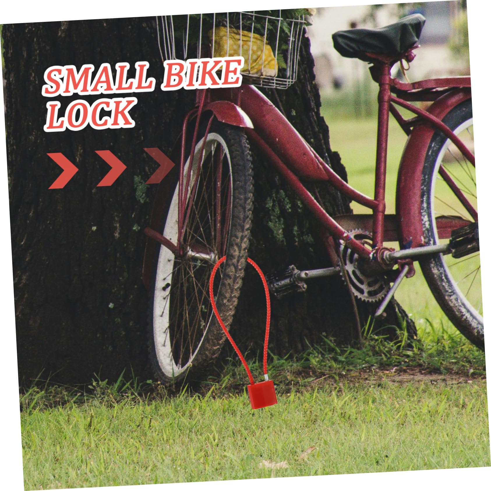 SEWACC Metal Cable Lock for Bikes and Cabinets Durable Steel Keyed Lock Long Soft Rope for Electric Bikes Wardrobes and Doors Secure and Lightweight Design