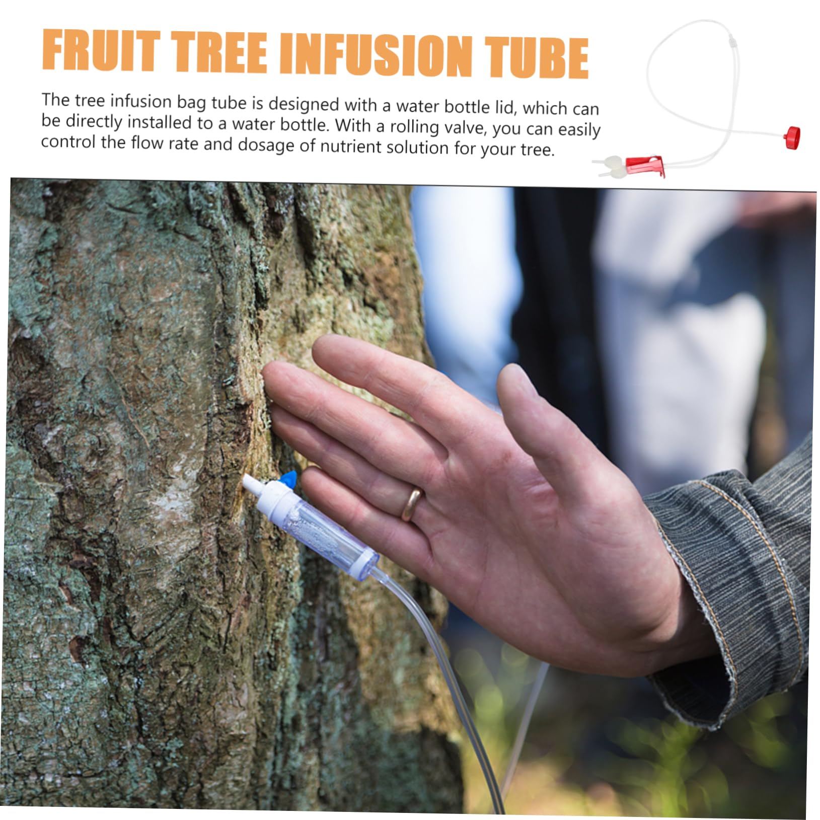 UPKOCH 20 Set Nutrizione per Set Valvola per Irrigazione Automatizzata per e Piante Serra