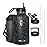 Coolflask 64 oz Insulated Water Bottle with Straw&3 Lids, Half Gallon Insulated Water Jug Galaxy Large Metal Stainless Steel Flask for Gym, Sports and Office, Keep Cold 48H Hot 24H, Starry Night