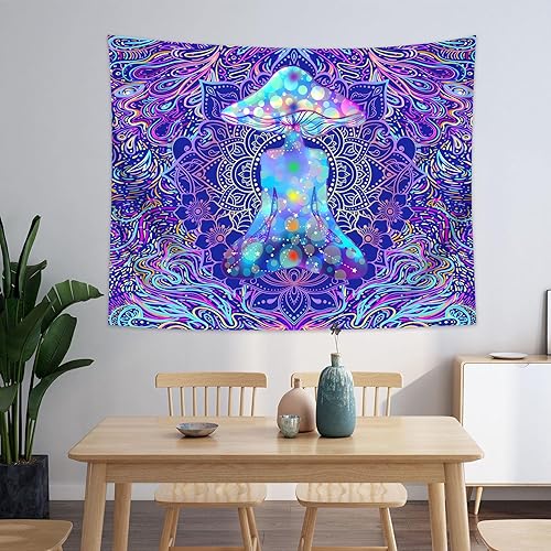 Miniatura 4 de Yieldeer Tapiz de chakras, tapiz espiritual, tapiz de meditación, tapiz para colgar en la pared, decoración del hogar para dormitorio, sala de