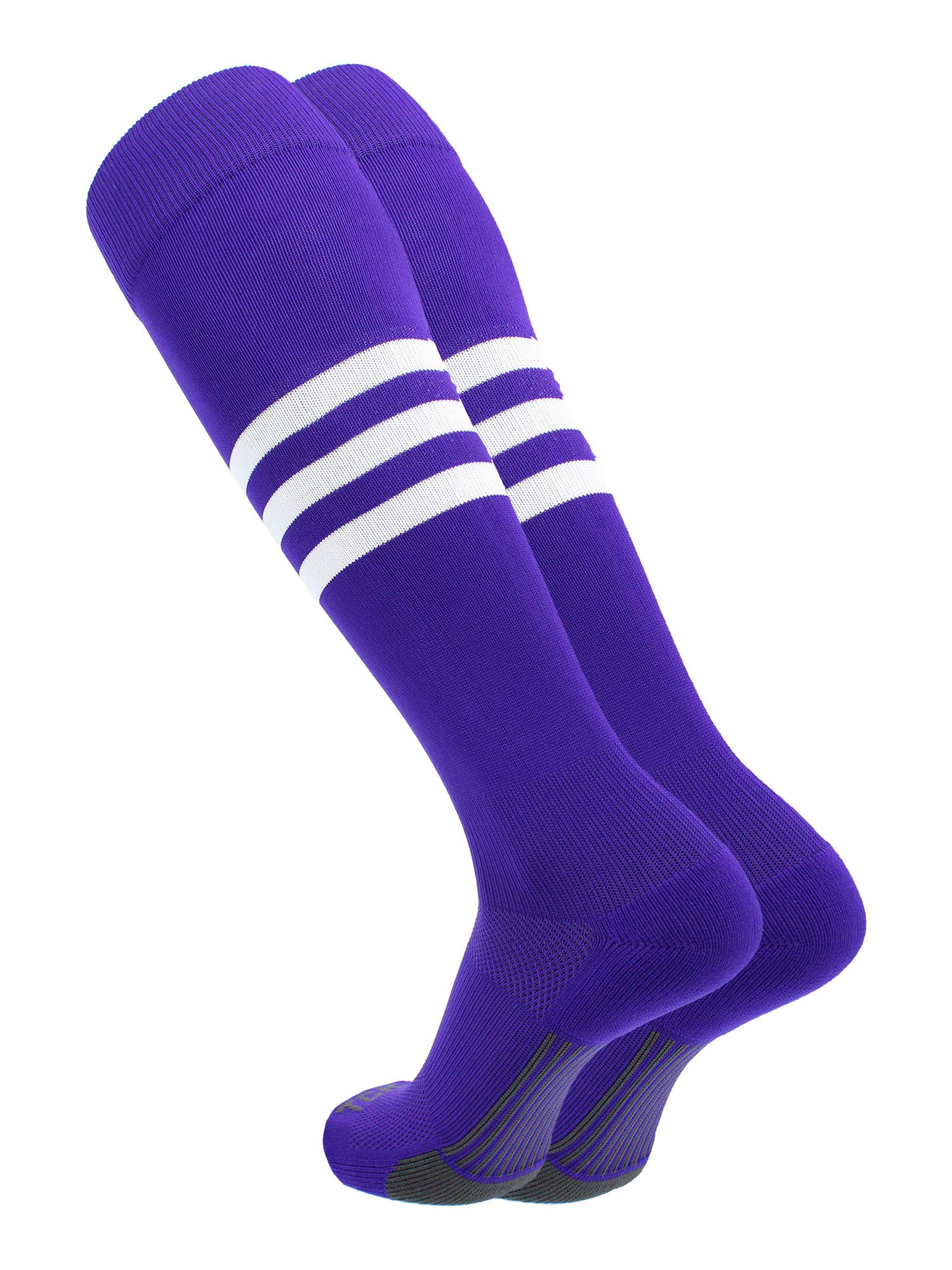 TCK Dugout Striped Baseball Socks &amp; Softball Socks for Kids and Adults