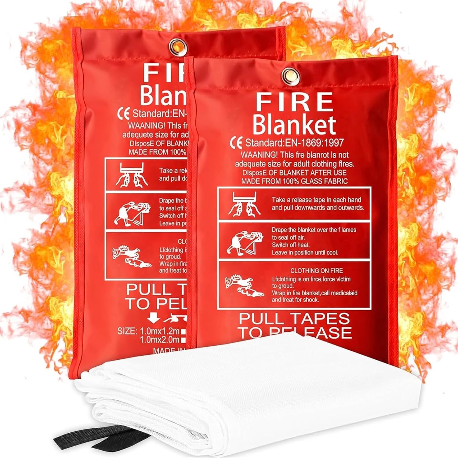Emergency Fire Blanket Fire Suppression Blanket Decoration