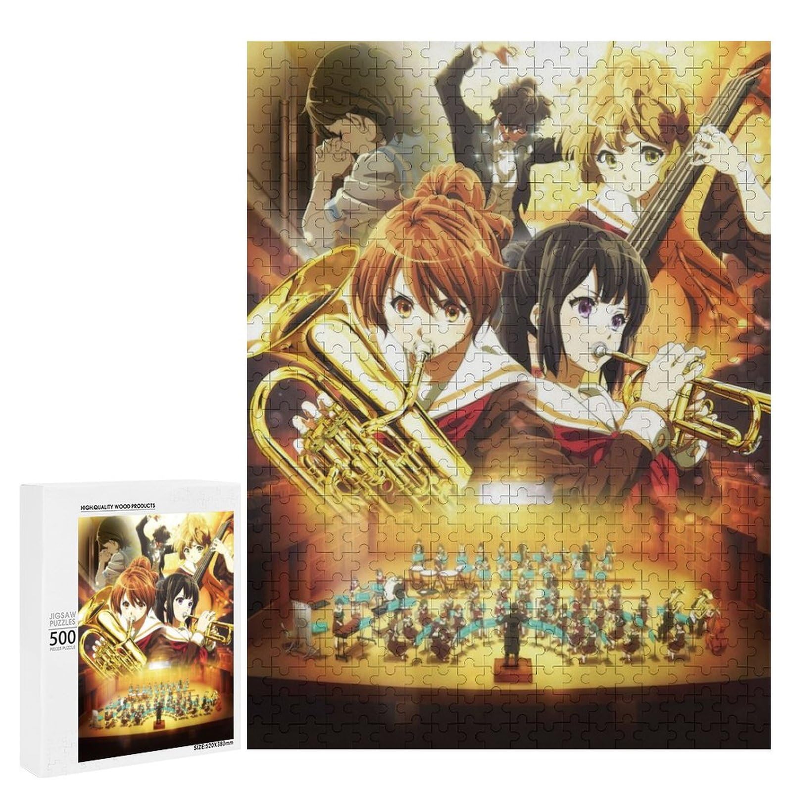 Amazon.co.jp: 響けユーフォニアム パズル ジグソーパズル 木製パズル