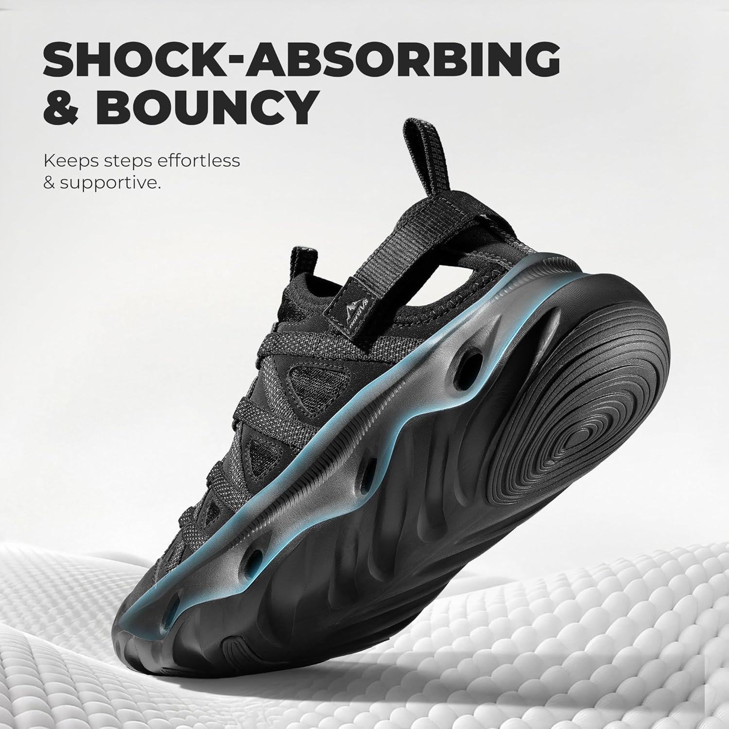 NORTIV 8 Water Sandals for Men and Women Cushion Breathable Dry Fast Non-Slip Hiking Sport Walking Beach Sandals - Image 5