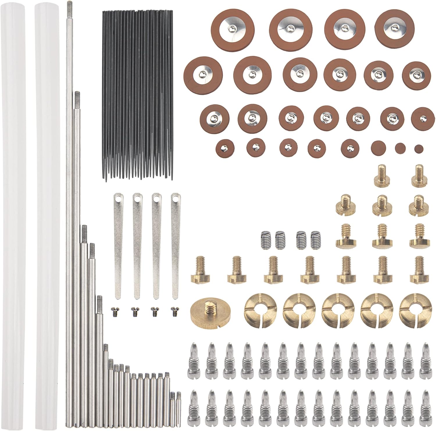 1Set Yootones Alto Saxophone Repair Parts Kit Saxophone Maintenance Kit Compatible with Saxophone Musical Instrument Parts Accessories