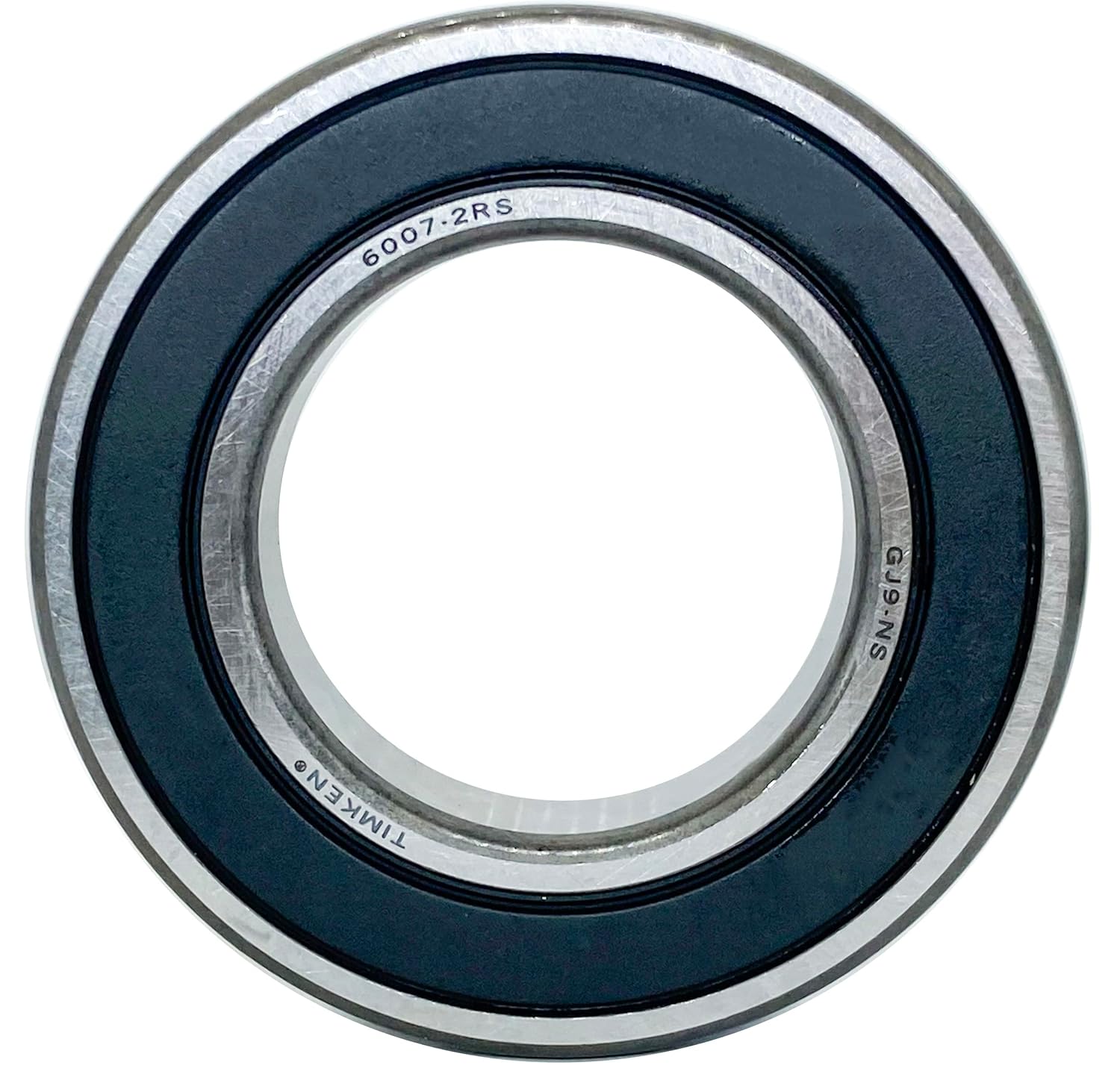2PACK TIMKEN 6207-2RS Double Rubber Seal Bearings 35x72x17mm, Pre-Lubricated and Stable Performance and Cost Effective, Deep Groove Ball Bearings